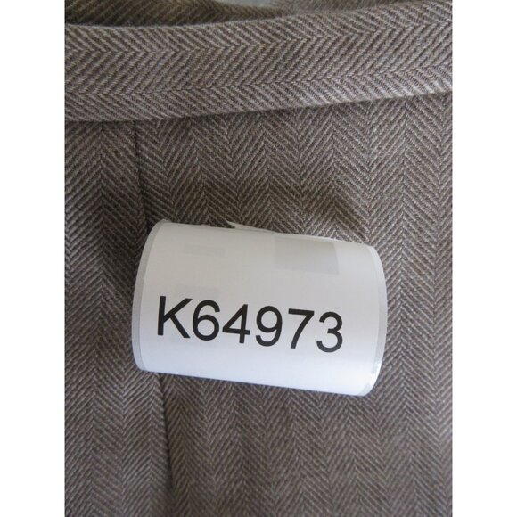 VINTAGE Pendleton Pants 12 Petites Virgin Wool Herringbone Trousers - Picture 11 of 11